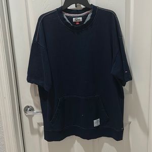 Tommy Hilfiger Denim short sleeve sweatshirt with front pocket - Size L